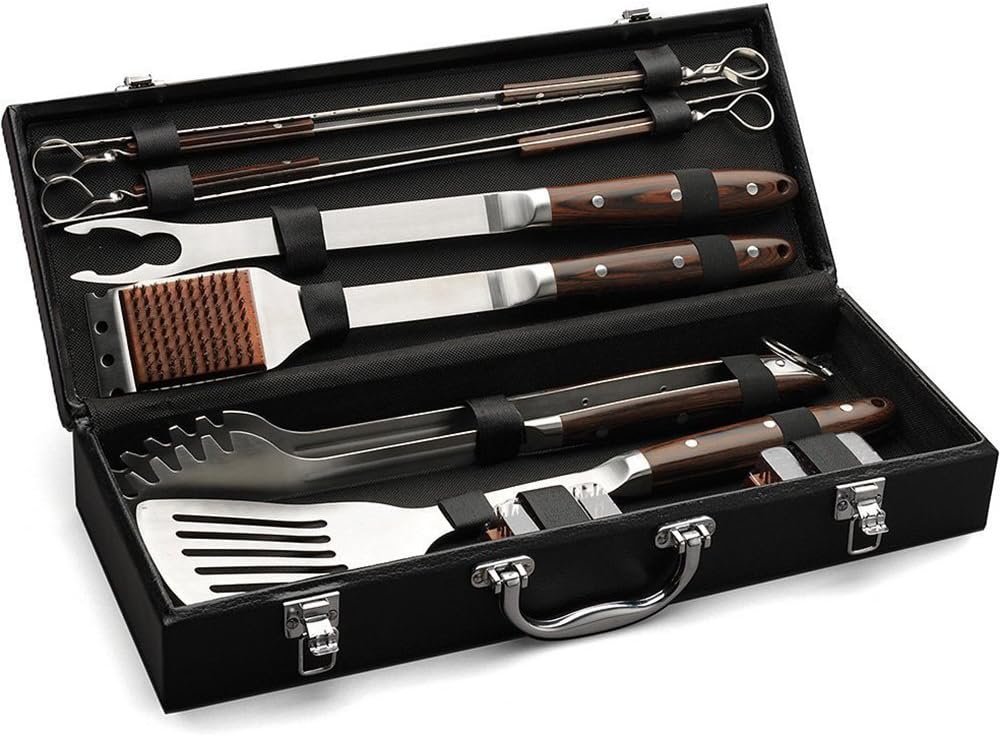 Cuisinart CGS-W13 Wooden Handle Tool Set, Black (13-Piece)