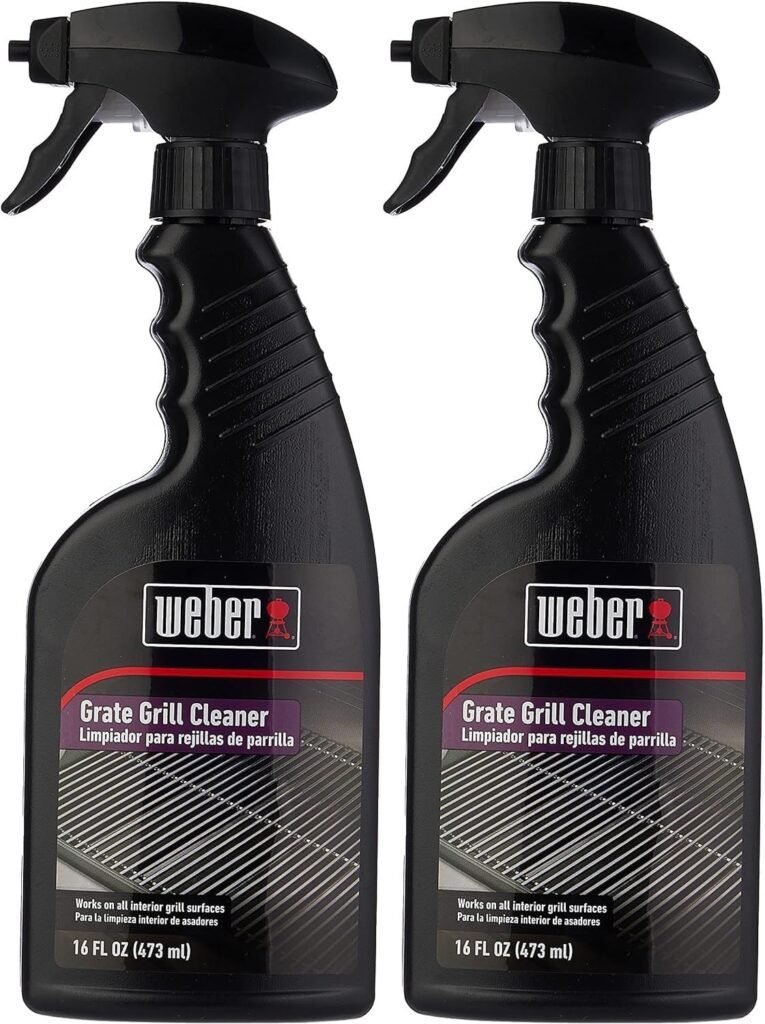 Weber Grill Grate Cleaner, 16 oz Spray Bottle,Black